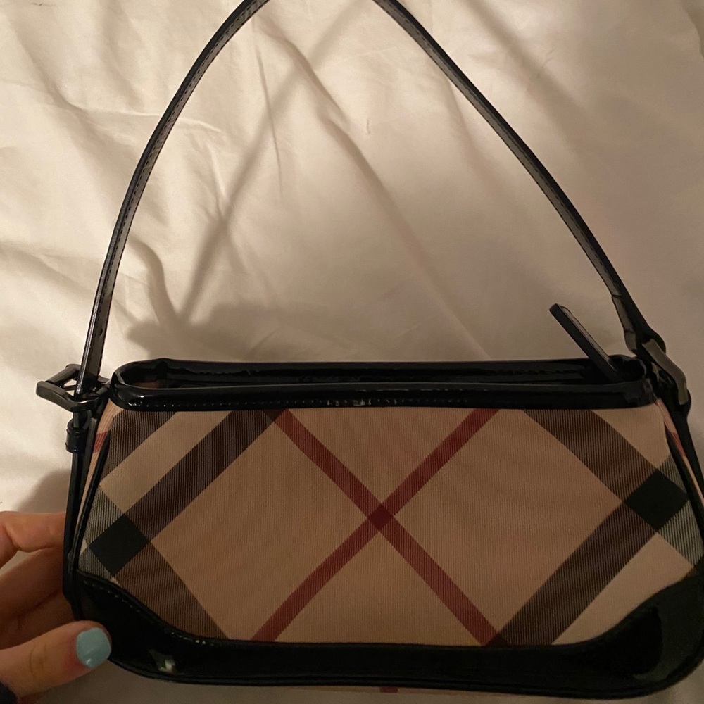 authentic vintage Burberry shoulder bag